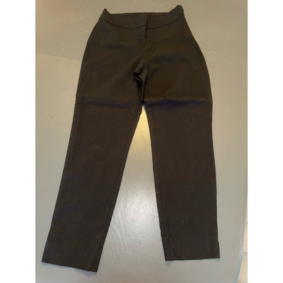 Time and Tru Pants - Women's Time and Tru High Rise Taper Crop Slacks Black Size 12 Business Work